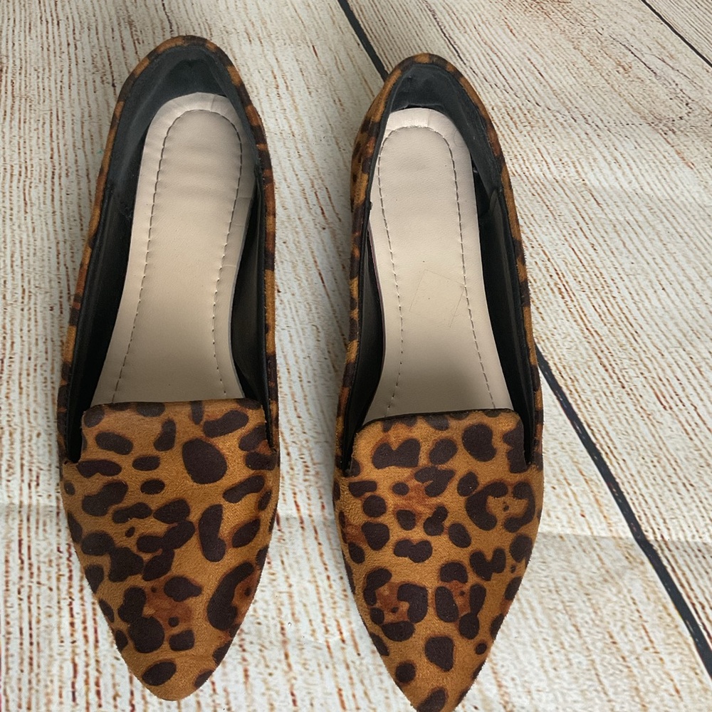 Leopard Print Women's Loafers